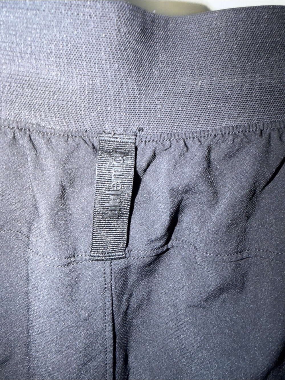 lululemon athletica Black Women's Drawcord Athletic Shorts - Picture 3 of 4